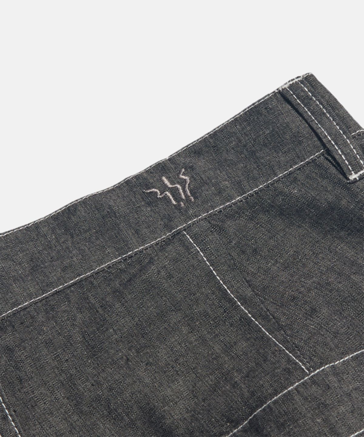 피도디도(FIDO DIDO) [Japan Fabric] FD Indigo Denim Bermuda Pants Indigo