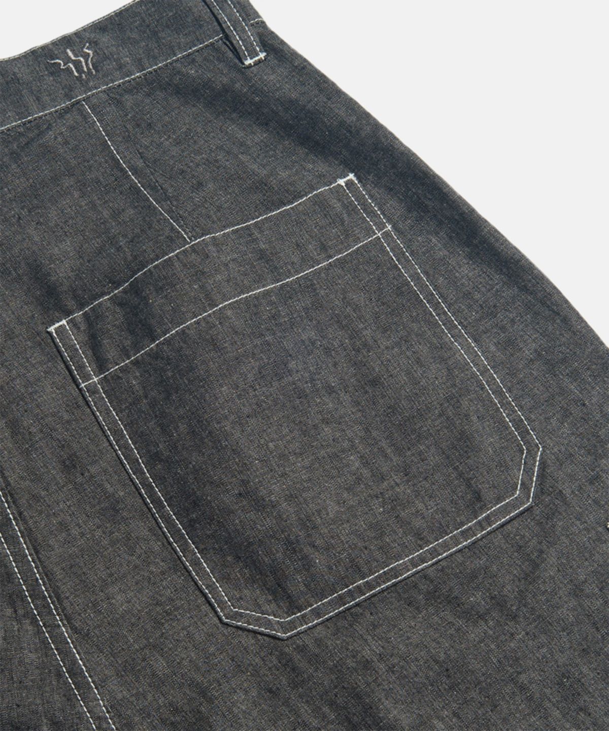 피도디도(FIDO DIDO) [Japan Fabric] FD Indigo Denim Bermuda Pants Indigo