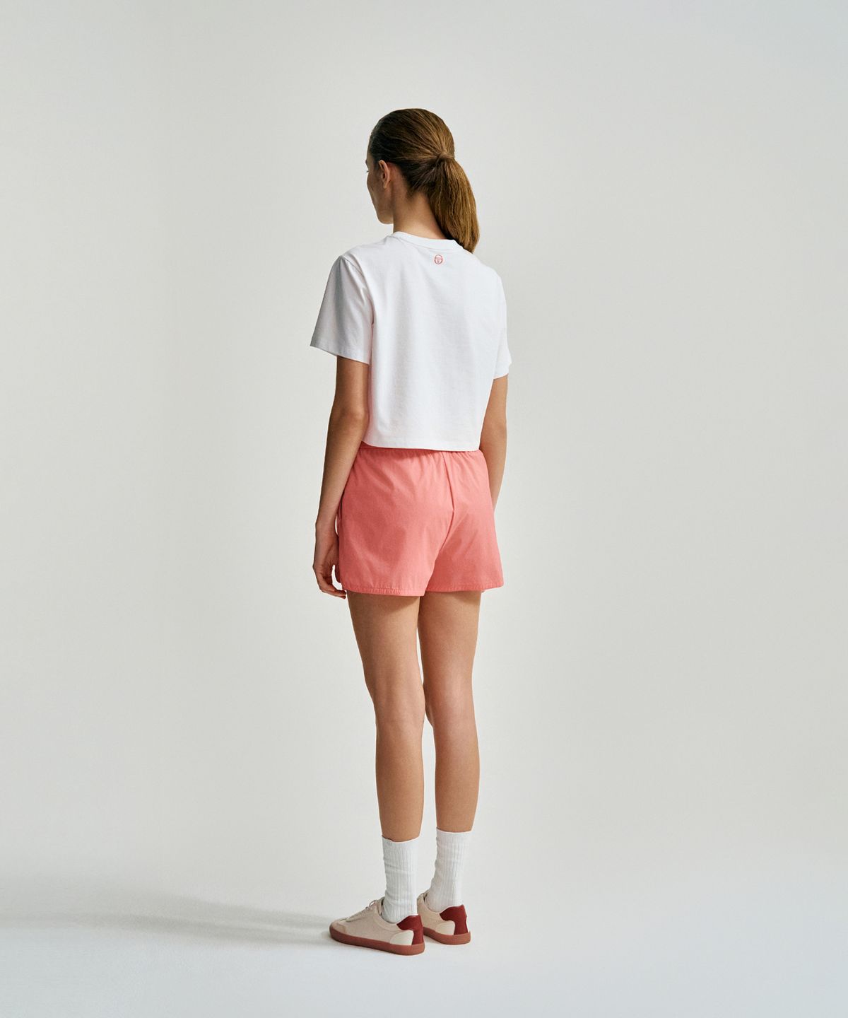세르지오 타키니(SERGIO TACCHINI) W 컴포트쿨 경량 우븐 2.5인치 반바지 (Coral)