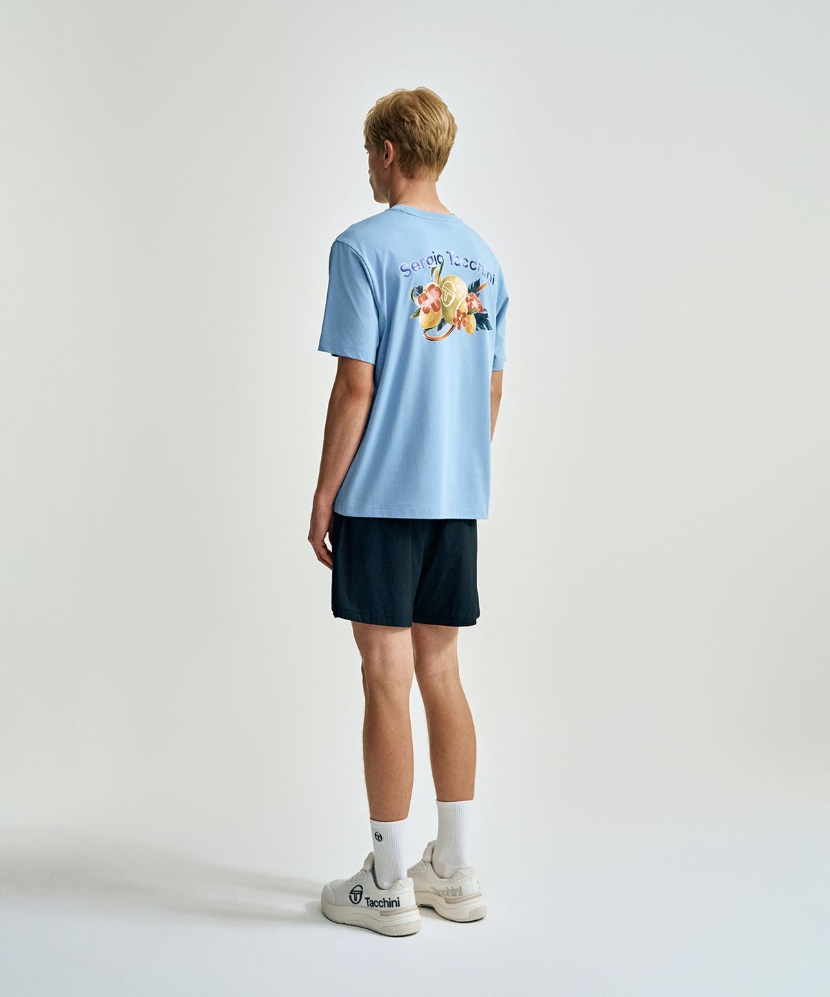 세르지오 타키니(SERGIO TACCHINI) M 컴포트쿨 경량 우븐 5인치 반바지 (Black)