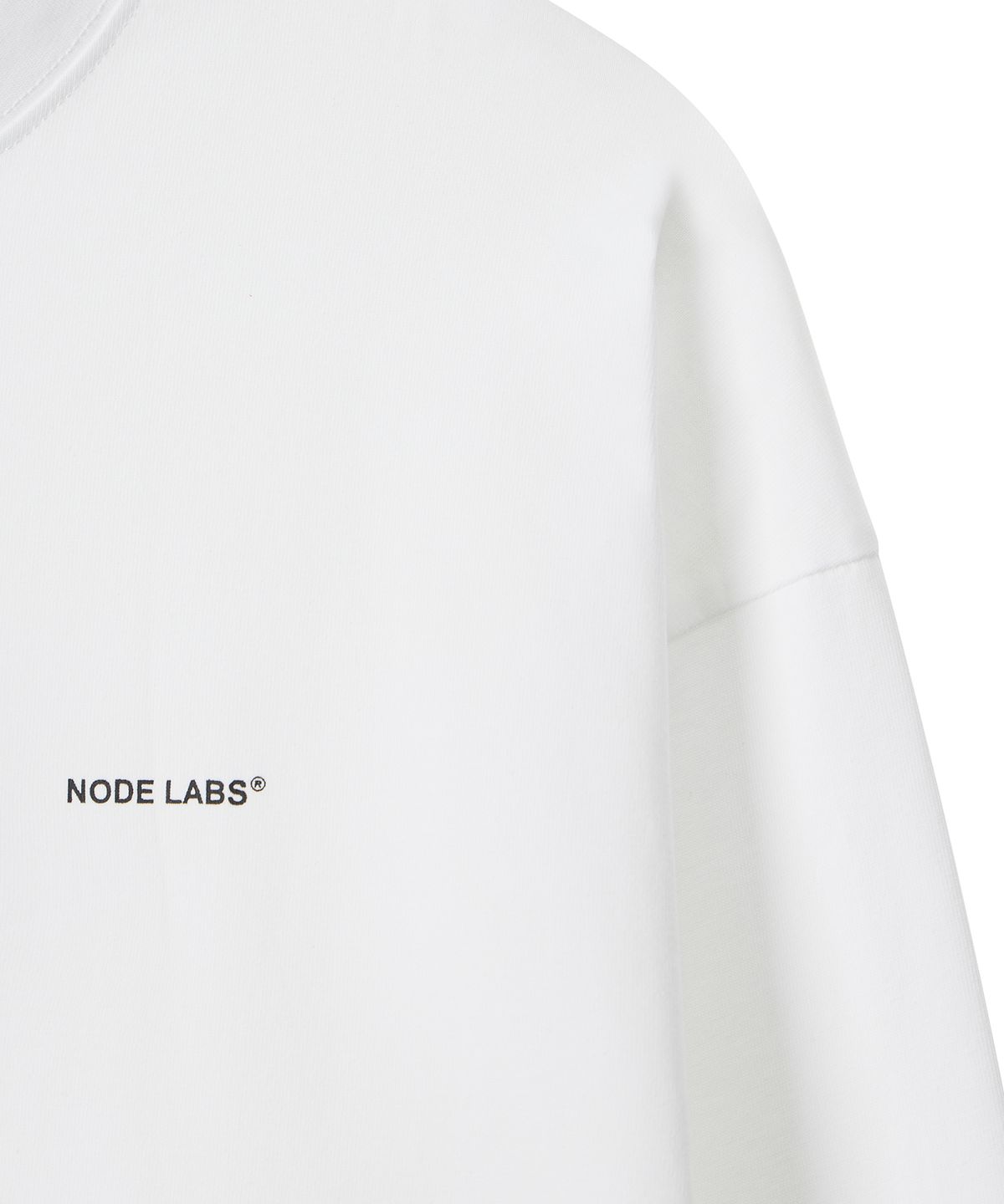 노드랩스(NODE LABS) DEV:5 베이직 롱슬리브 티셔츠_화이트