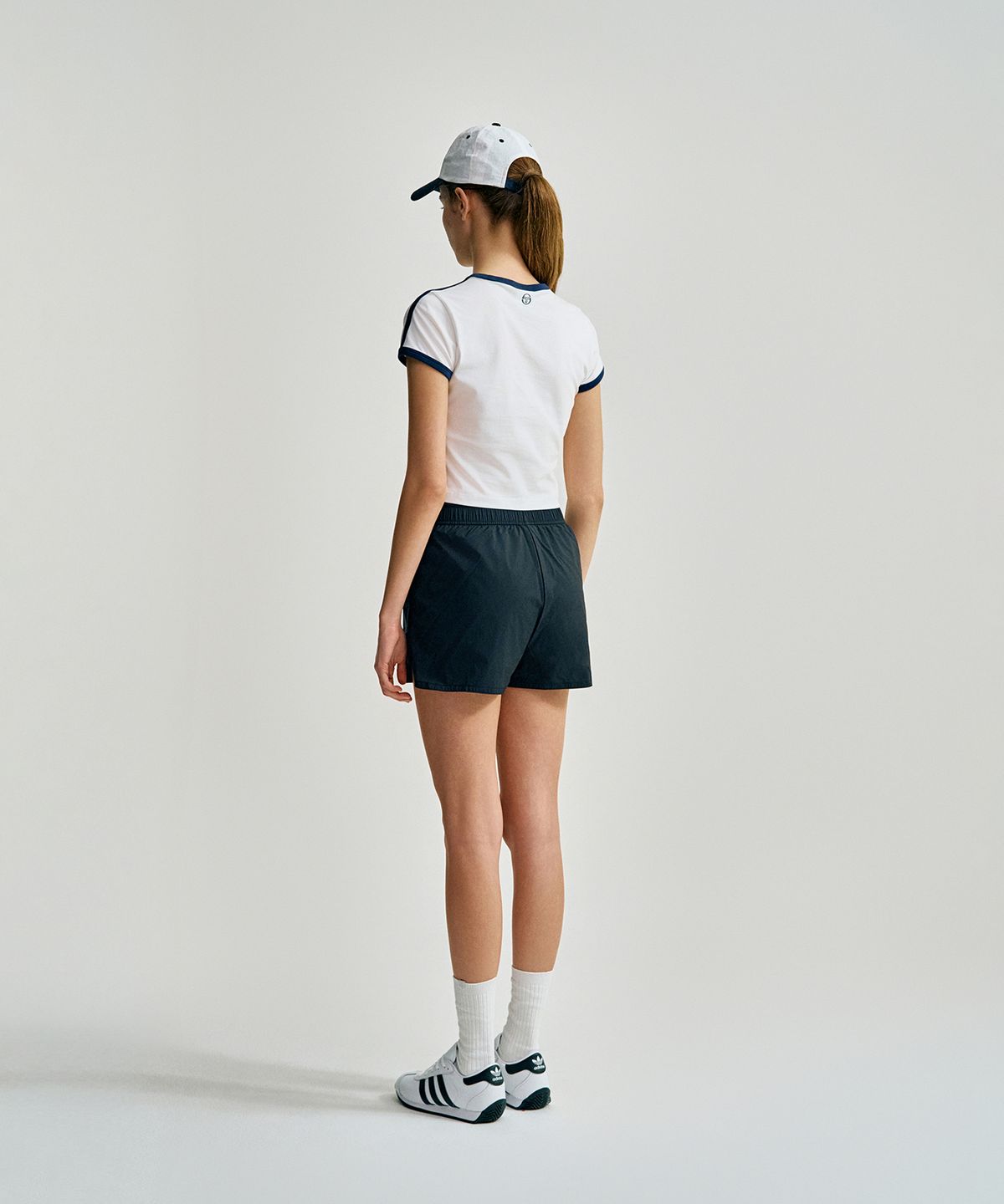 세르지오 타키니(SERGIO TACCHINI) W 컴포트쿨 경량 우븐 2.5인치 반바지 (Black)