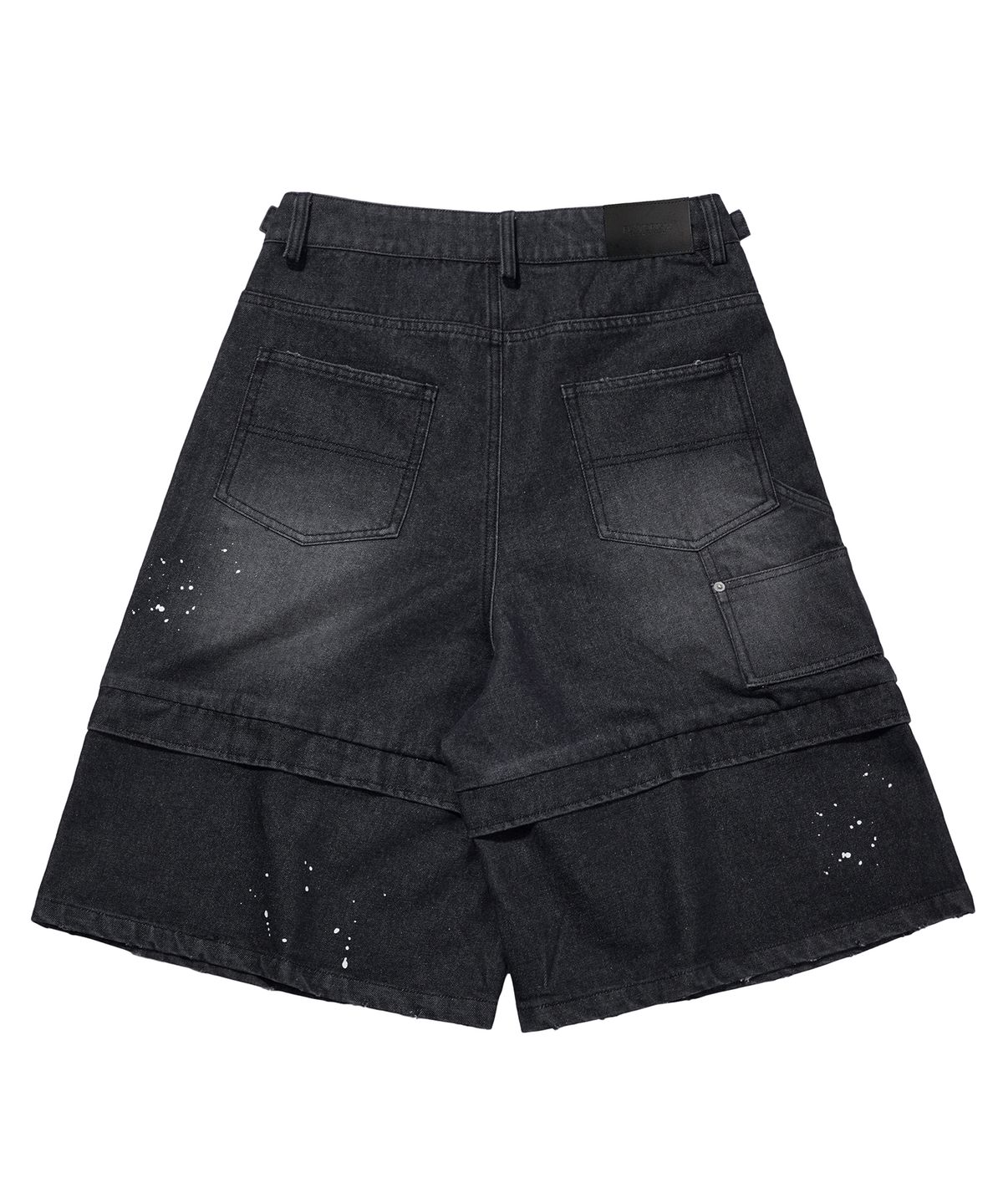 플레이버리즘(FLAVORISM) VTG Incision Bermuda Denim Pants (TP0060)