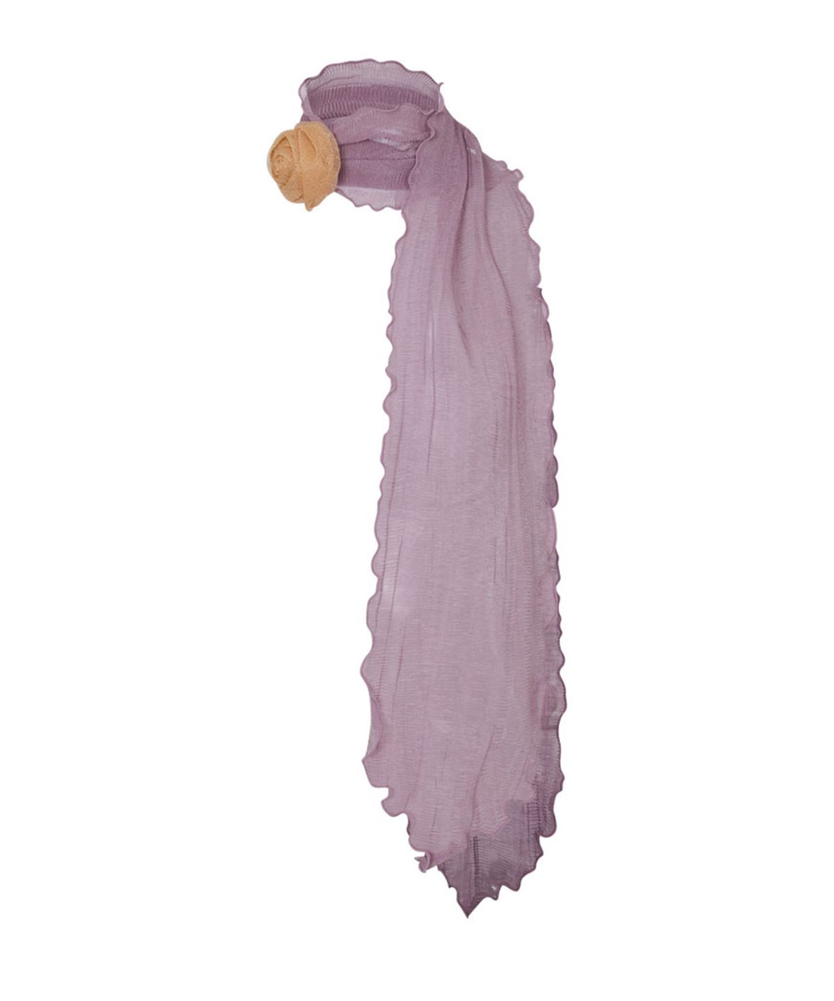 루루서울(LOULOUSEOUL) My Rose Scarf (Purple)