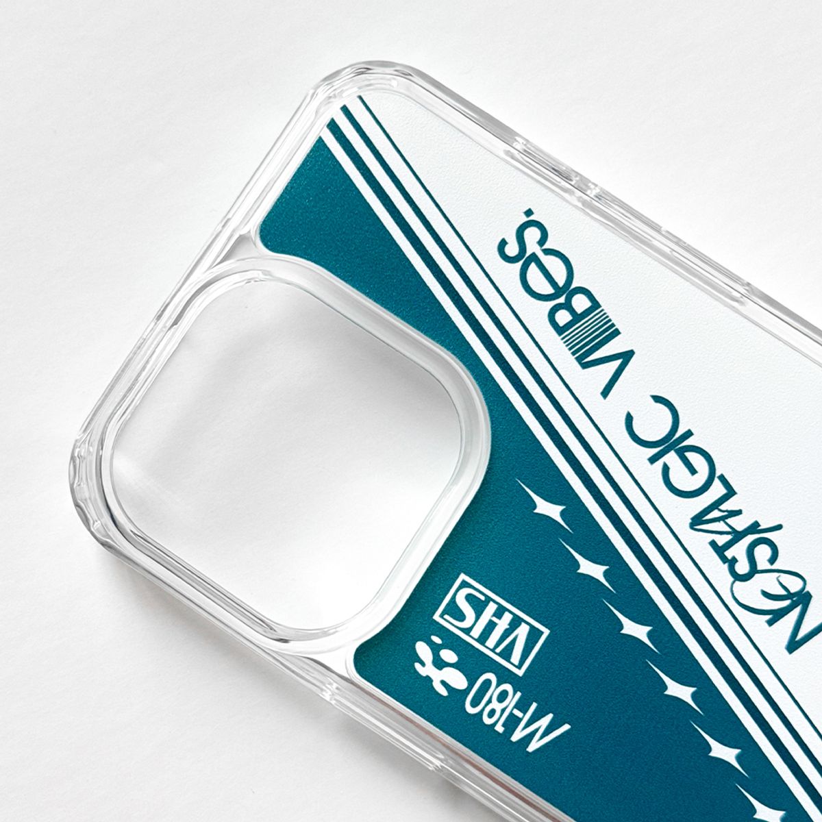 메모리즈바운더리(MEMORIESBOUNDARY) Nostalgic Vibes Retro VHS Phone Case (Ver.4) (GelHard / Magsafe)