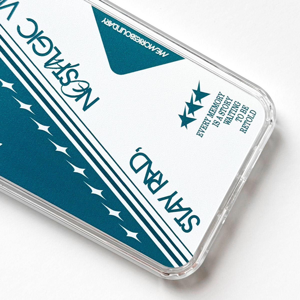 메모리즈바운더리(MEMORIESBOUNDARY) Nostalgic Vibes Retro VHS Phone Case (Ver.4) (GelHard / Magsafe)