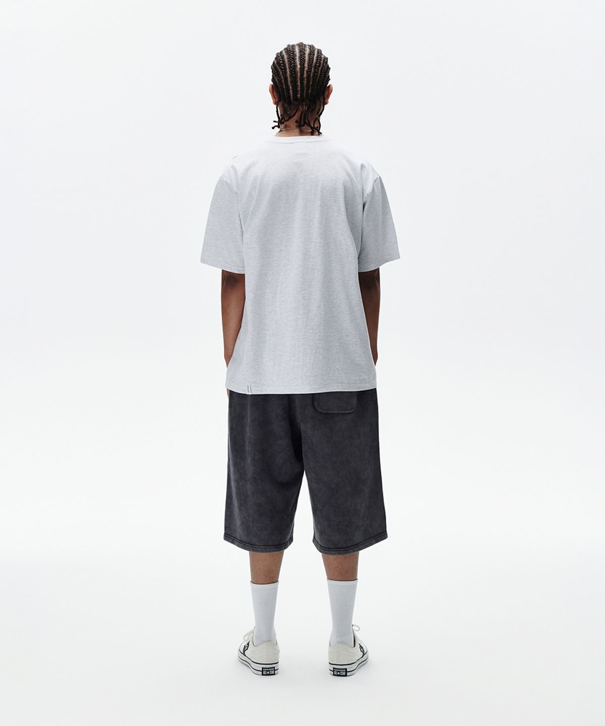 마하그리드(MAHAGRID) NOWHERE TEE LIGHT GREY(MG2FMMT534A)