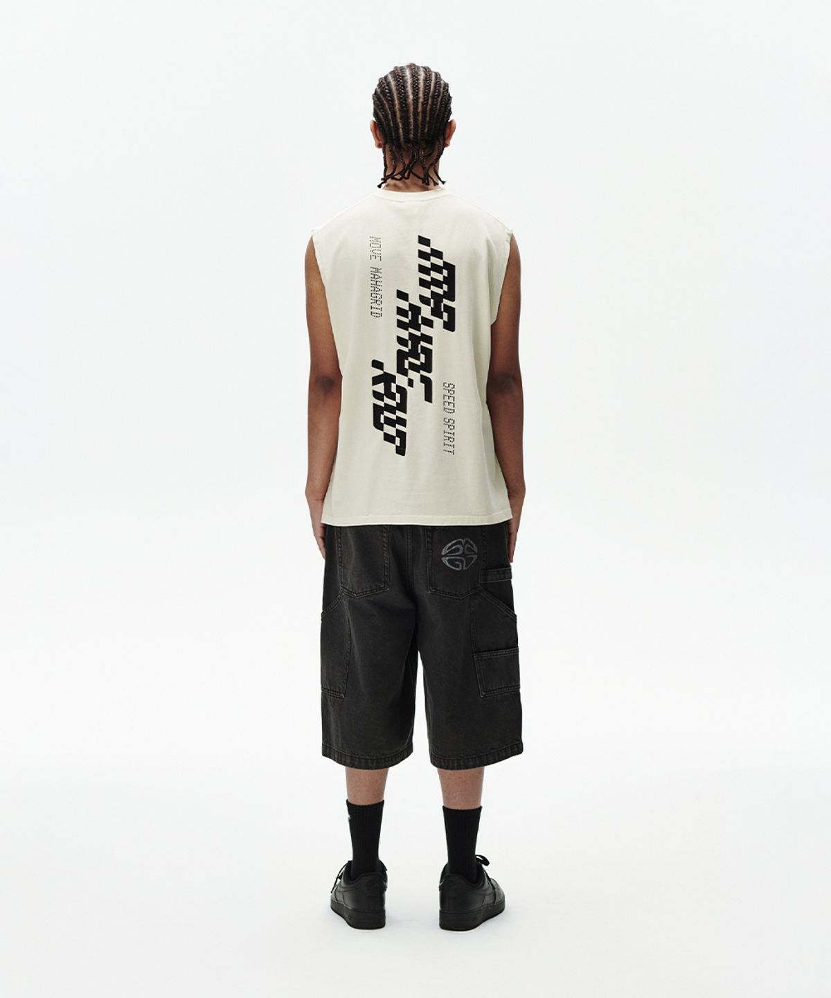마하그리드(MAHAGRID) TECH PIGMENT SLEEVELESS IVORY(MG2FMMT543A)