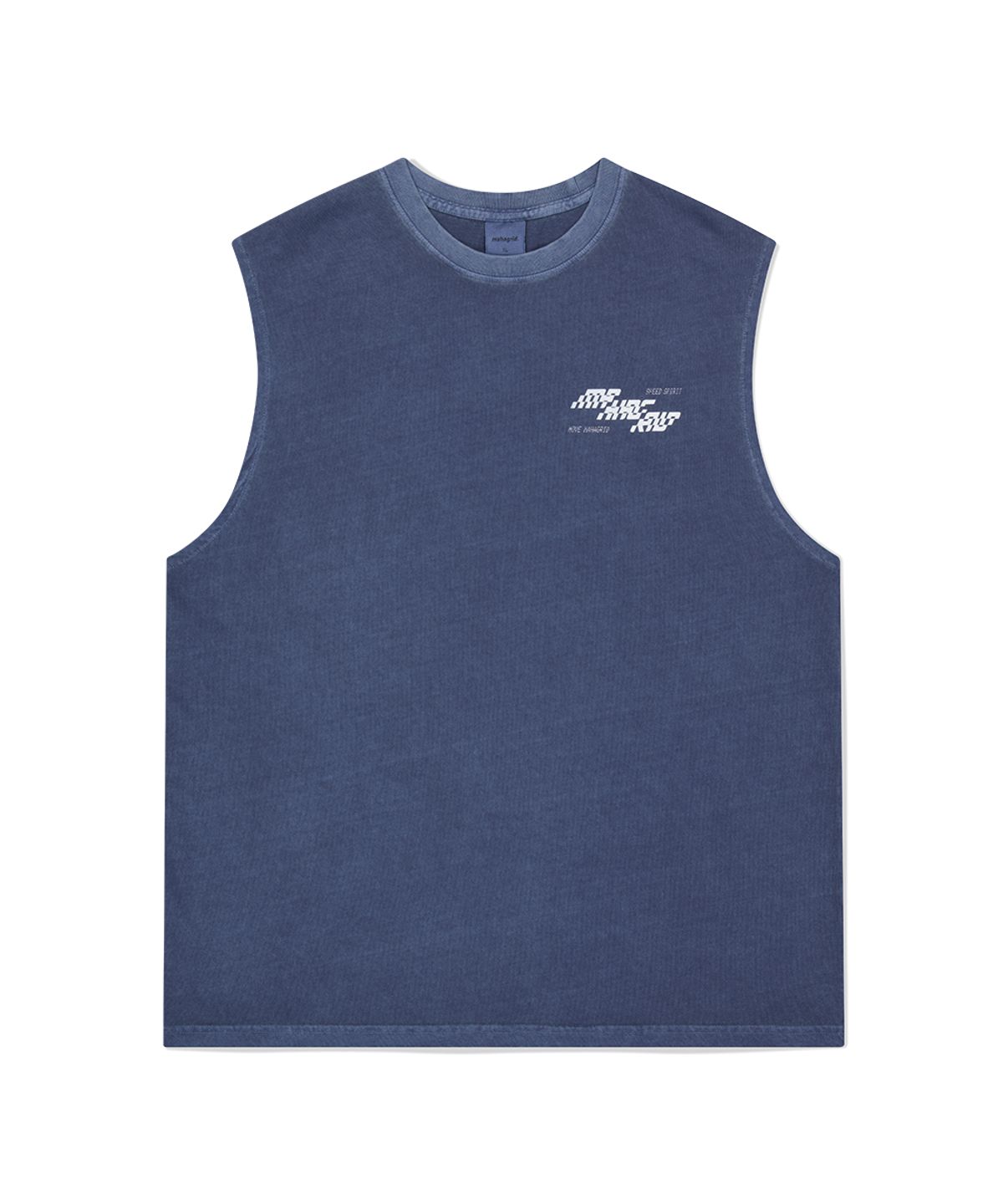 마하그리드(MAHAGRID) TECH PIGMENT SLEEVELESS NAVY(MG2FMMT543A)