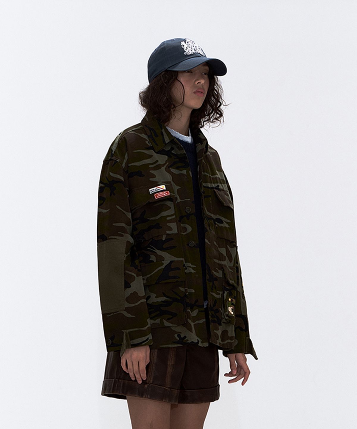 에르에르(ERER) Heritage Military Casual Jacket Khaki