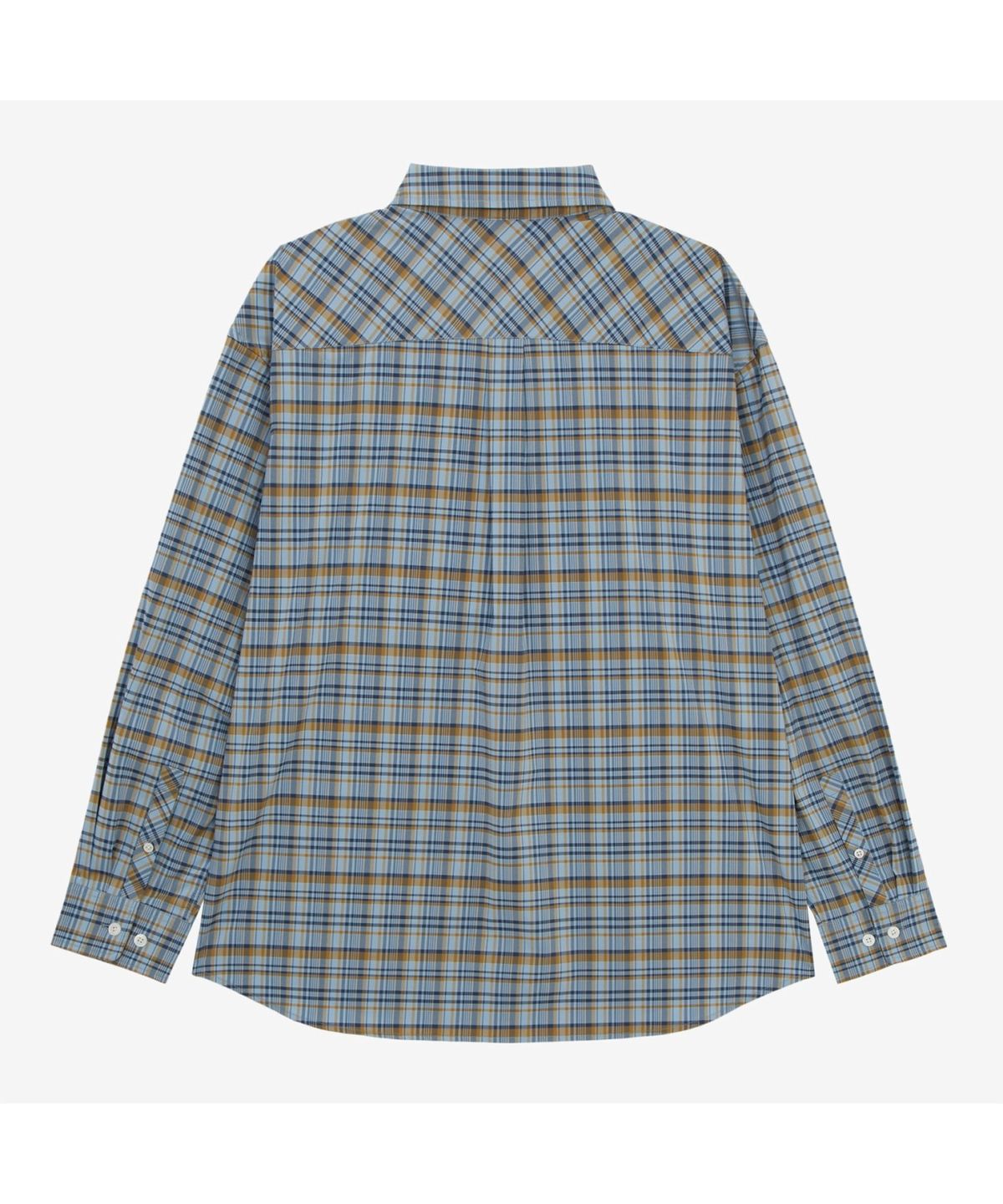 노스페이스(THE NORTH FACE) NH8LR02A 남성 플리드 셔츠 DEEP BLUE