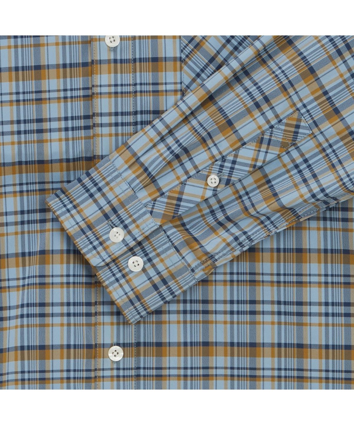 노스페이스(THE NORTH FACE) NH8LR02A 남성 플리드 셔츠 DEEP BLUE