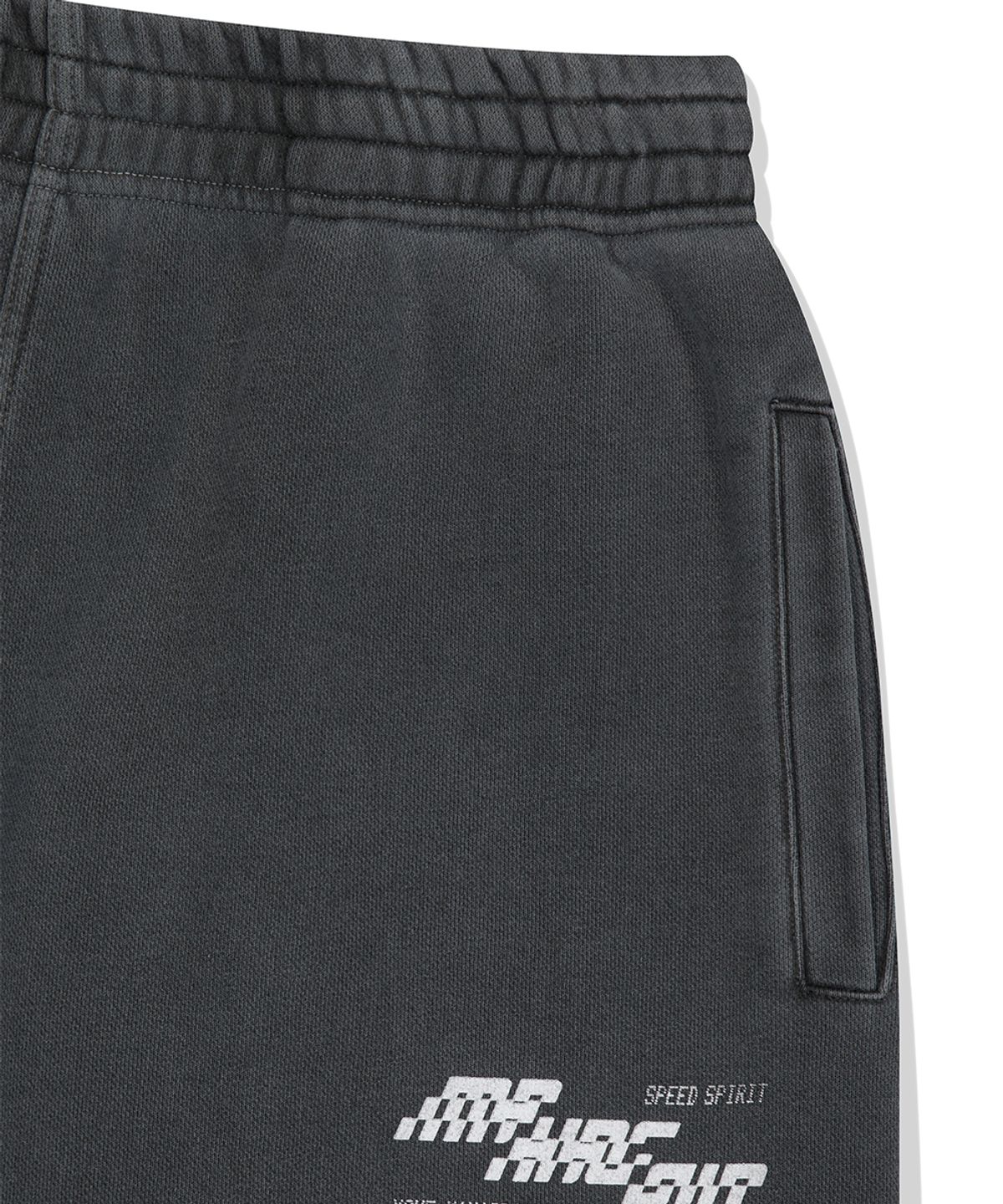 마하그리드(MAHAGRID) TECH PIGMENT SWEATSHORT CHARCOAL(MG2FMMPA02A)
