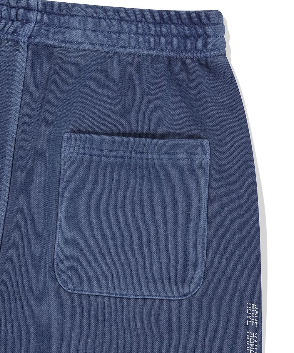 MUSINSA | MAHAGRID TECH PIGMENT SWEATSHORT NAVY(MG2FMMPA02A)