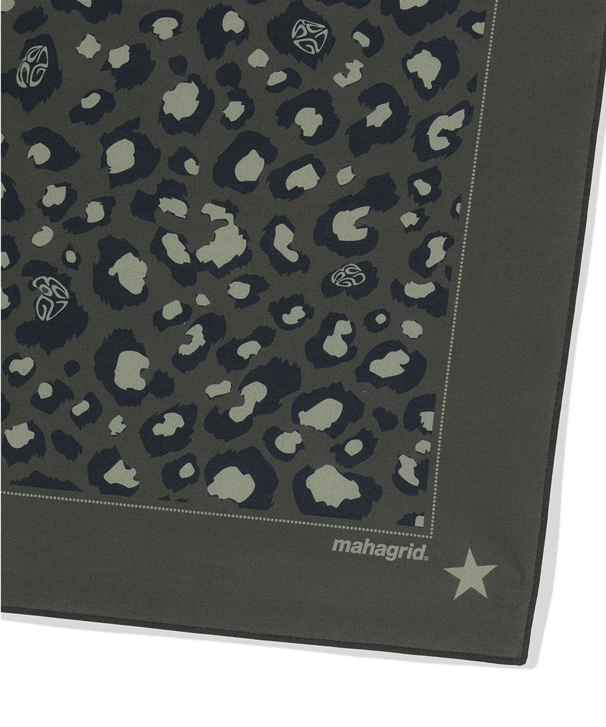 마하그리드(MAHAGRID) ECLIPSE LEOPARD BANDANA BROWN(MG2FSMAB80A)