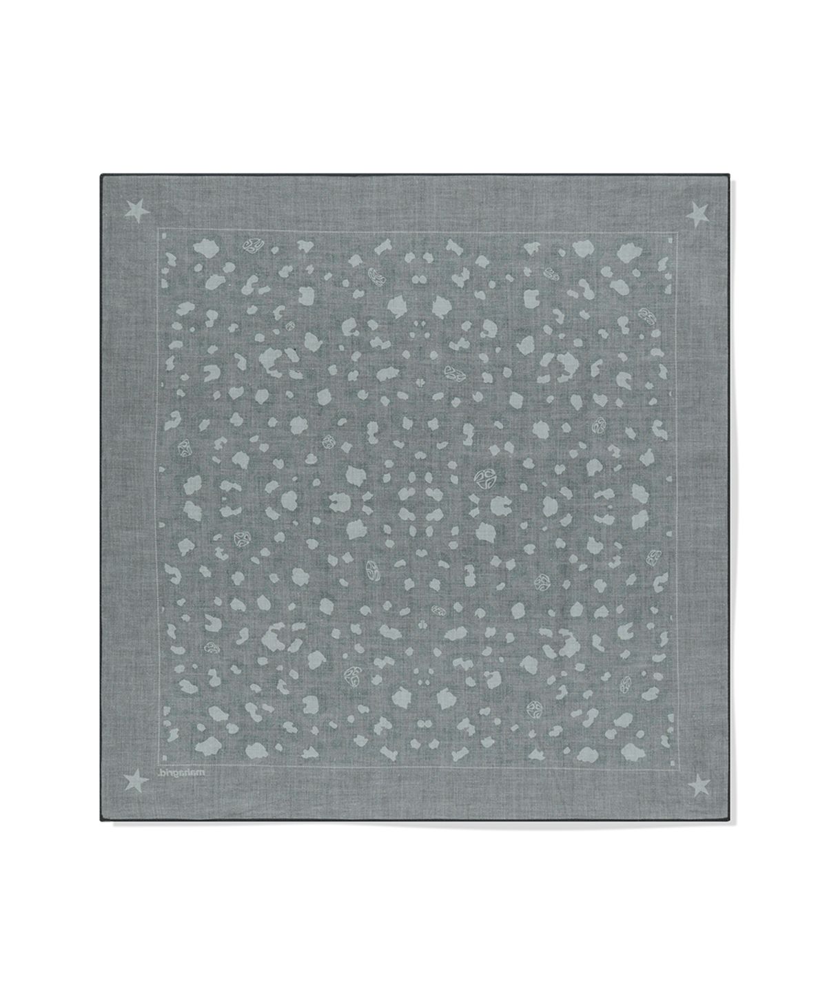 마하그리드(MAHAGRID) ECLIPSE LEOPARD BANDANA CHARCOAL(MG2FSMAB80A)