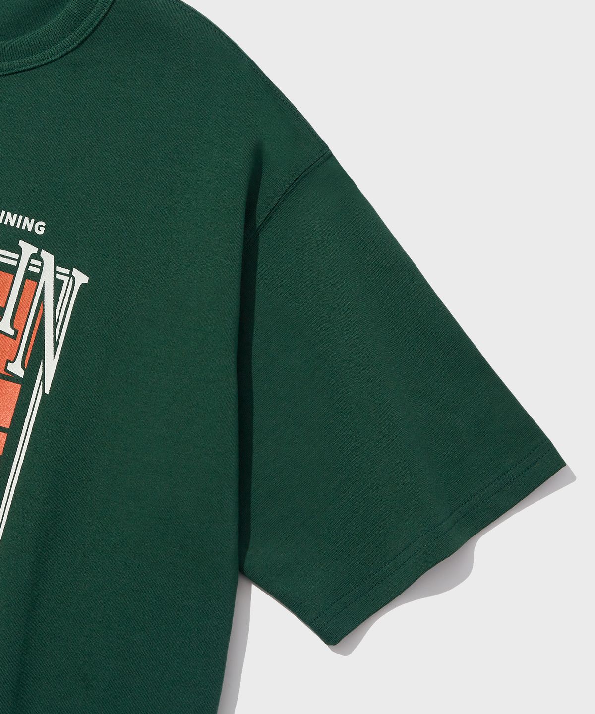 아웃스탠딩(OUTSTANDING) V.S.C TEE(MOUNTAIN)_GREEN