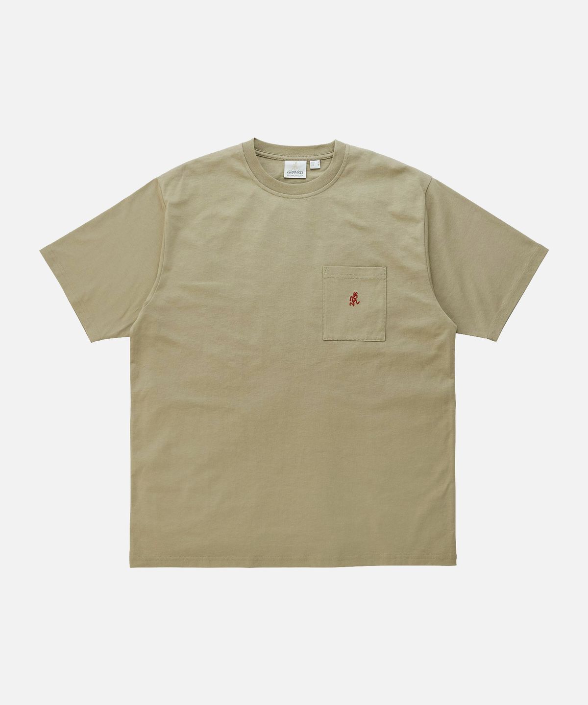 그라미치(GRAMICCI) 원포인트 반소매 티셔츠 Khaki