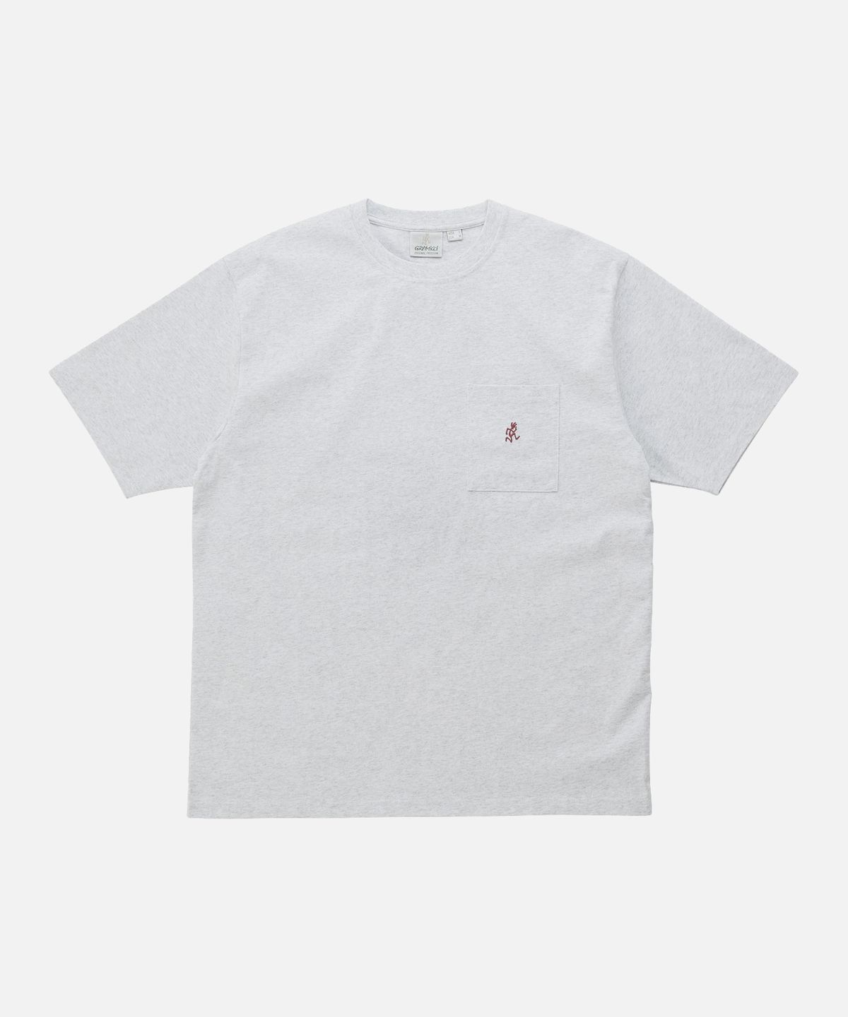 그라미치(GRAMICCI) 원포인트 반소매 티셔츠 Grey Heather