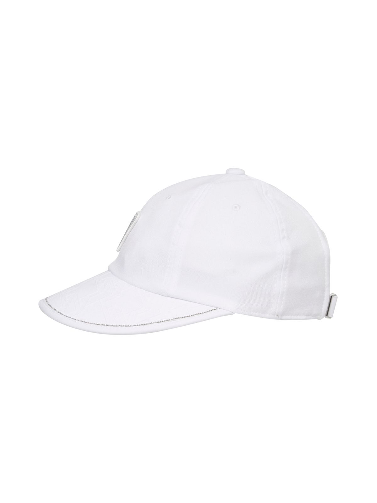 와이드앵글(WIDEANGLE) CO 백 오픈 포니테일 캡_White