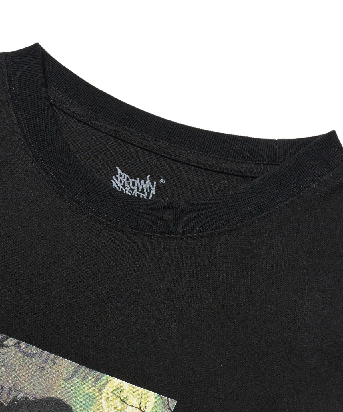 브라운브레스(BROWNBREATH) BXTS SPREAD LOVE TEE - BLACK