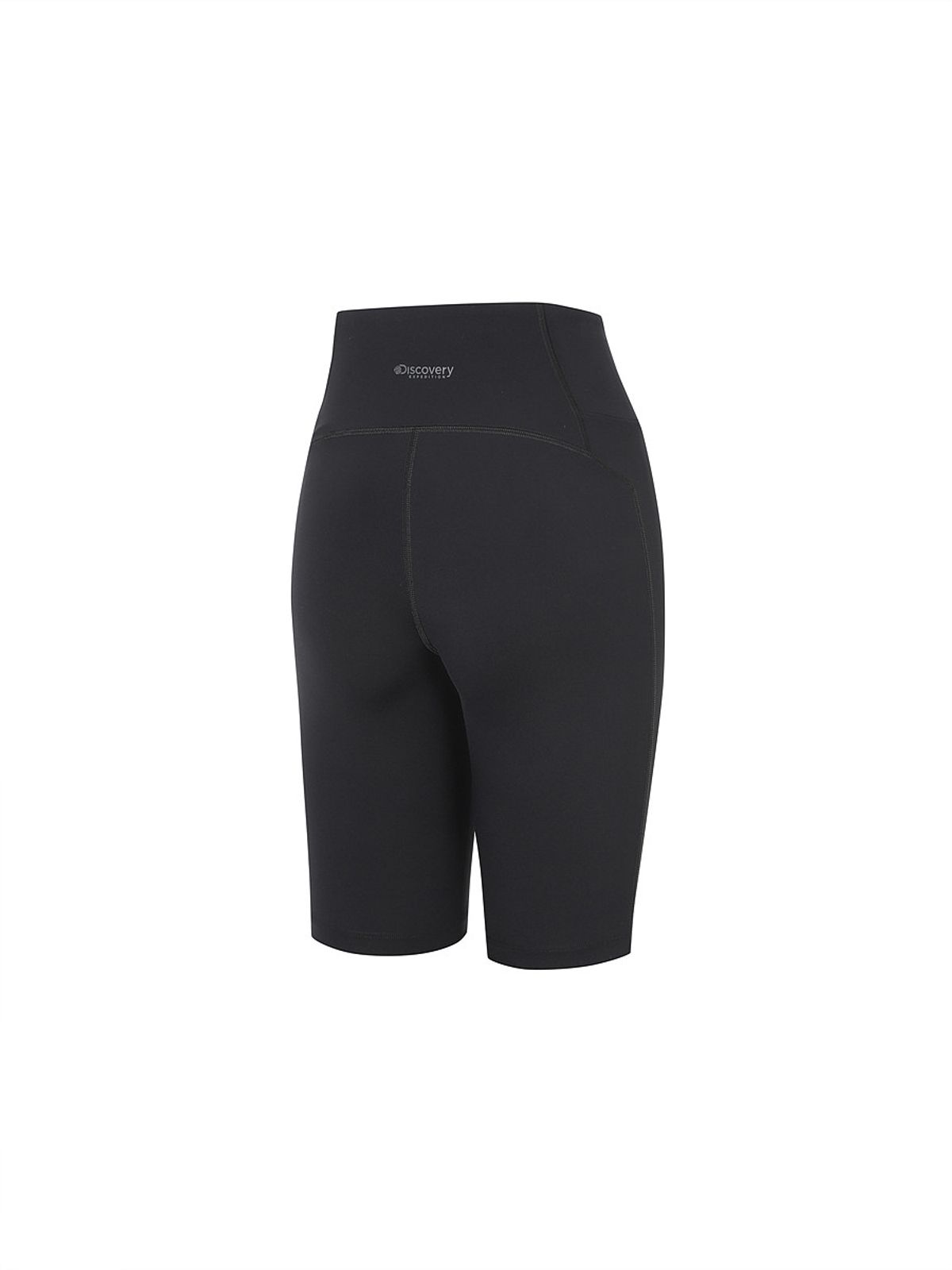 디스커버리 익스페디션(DISCOVERY EXPEDITION) 프레시벤트 여성 아웃도어 포켓포인트 5부레깅스 (BLACK)