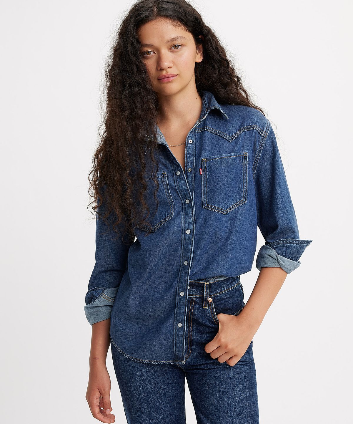 리바이스(LEVI'S) 테오도라 웨스턴 셔츠 A7244-0007