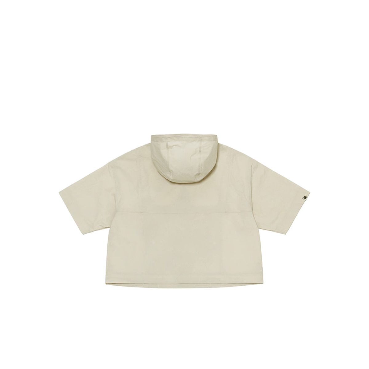 코닥(KODAK) 브리즈 후드 반팔 아노락 우먼 IVORY