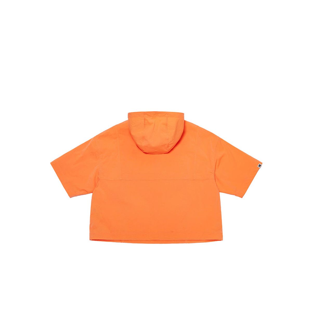 코닥(KODAK) 브리즈 후드 반팔 아노락 우먼 ORANGE
