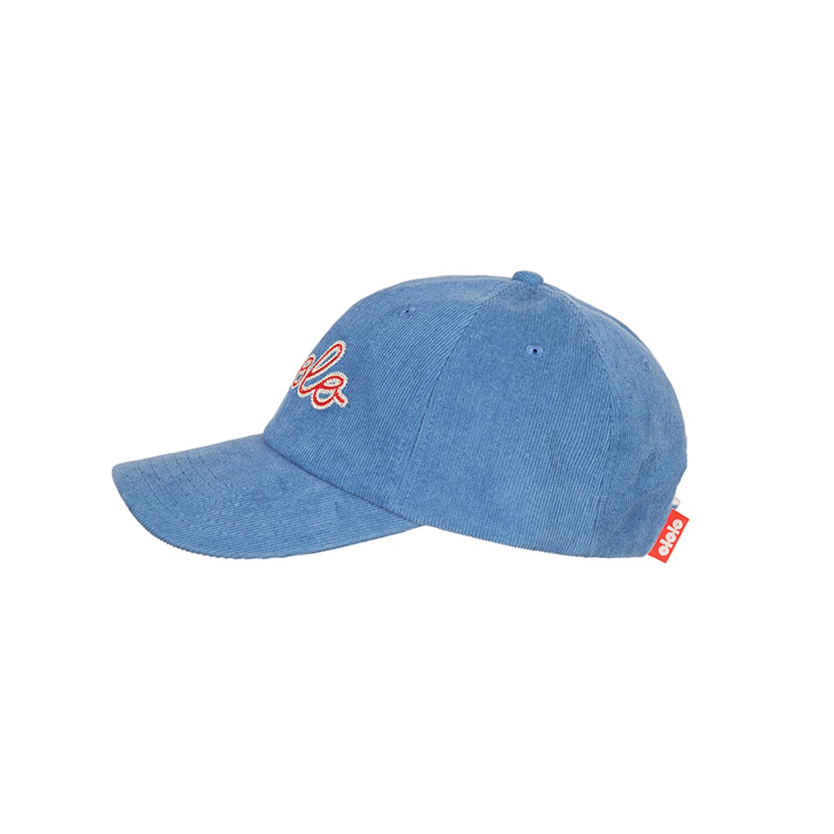 올롤로(OLOLO) Cursive Cord Cap - Blue