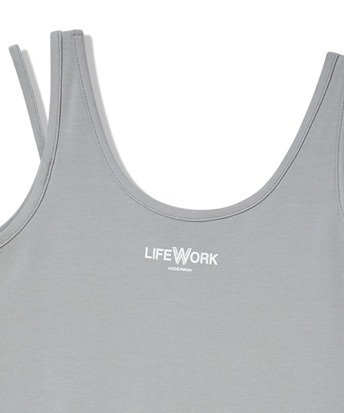 라이프워크(LIFEWORK) 여성) 투웨이 언밸런스 슬릿 슬리브리스
