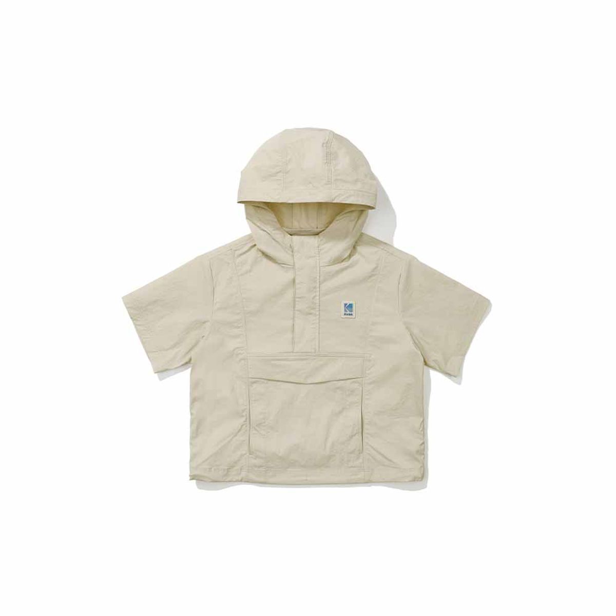 코닥 키즈(KODAK KIDS) 브리즈 후드 반팔 아노락 키즈 IVORY