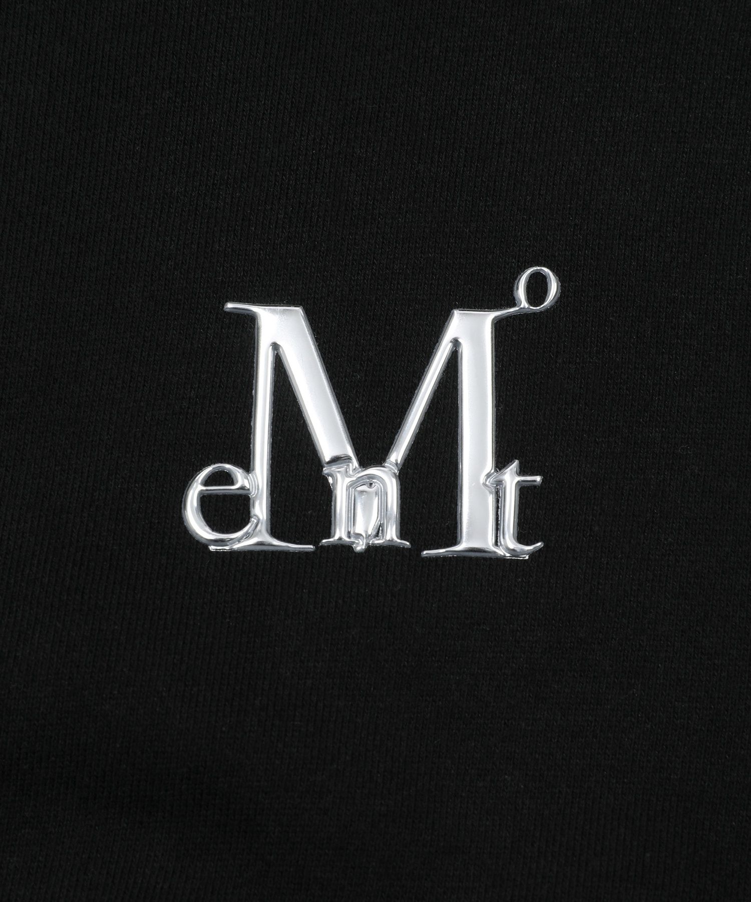 MUSINSA | MUCENT Rash Metal Logo Two Way Hooded Zip-Up