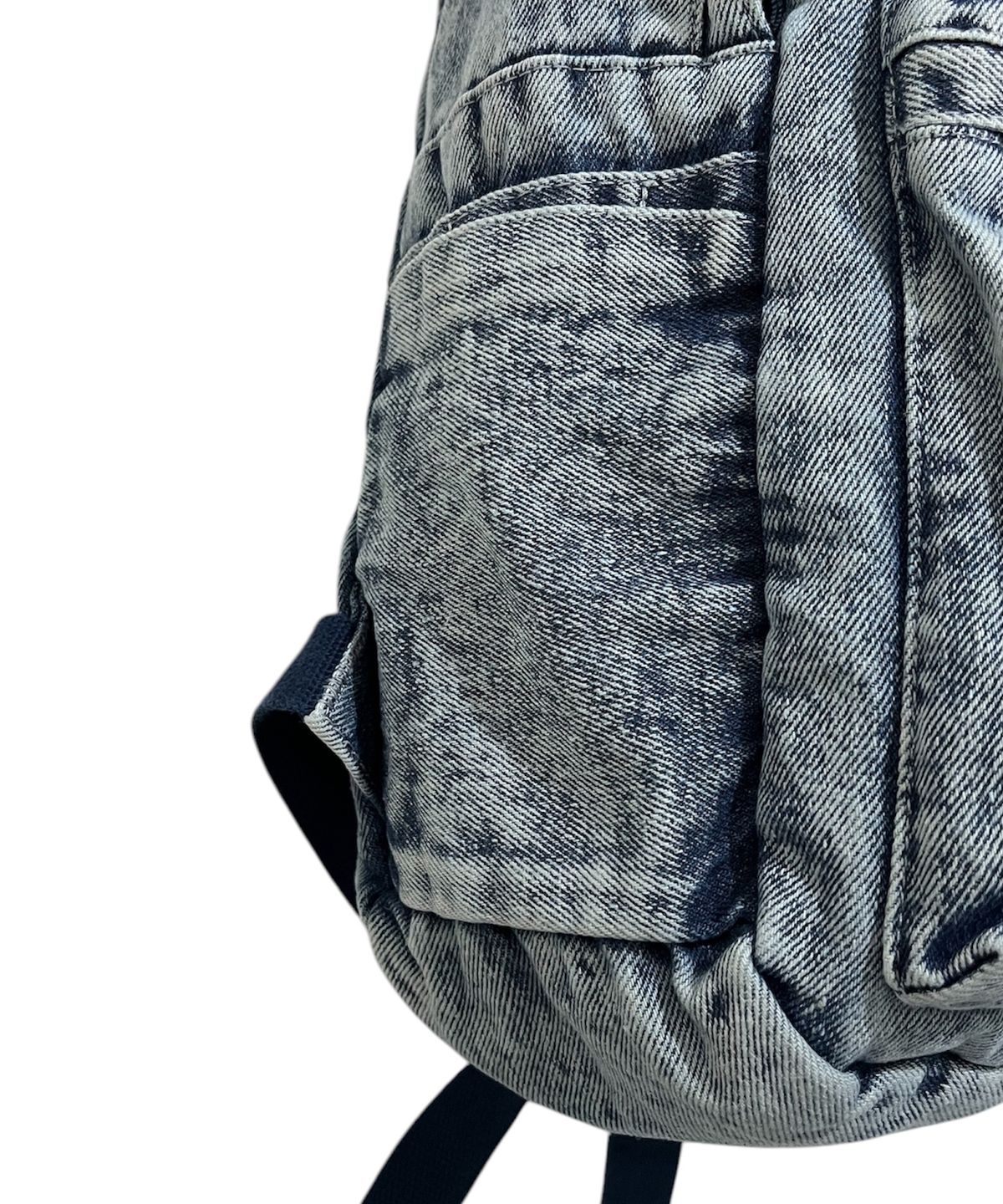 스케이터락(SK8ER ROCK) Doodle Star Denim Backpack ((blue))