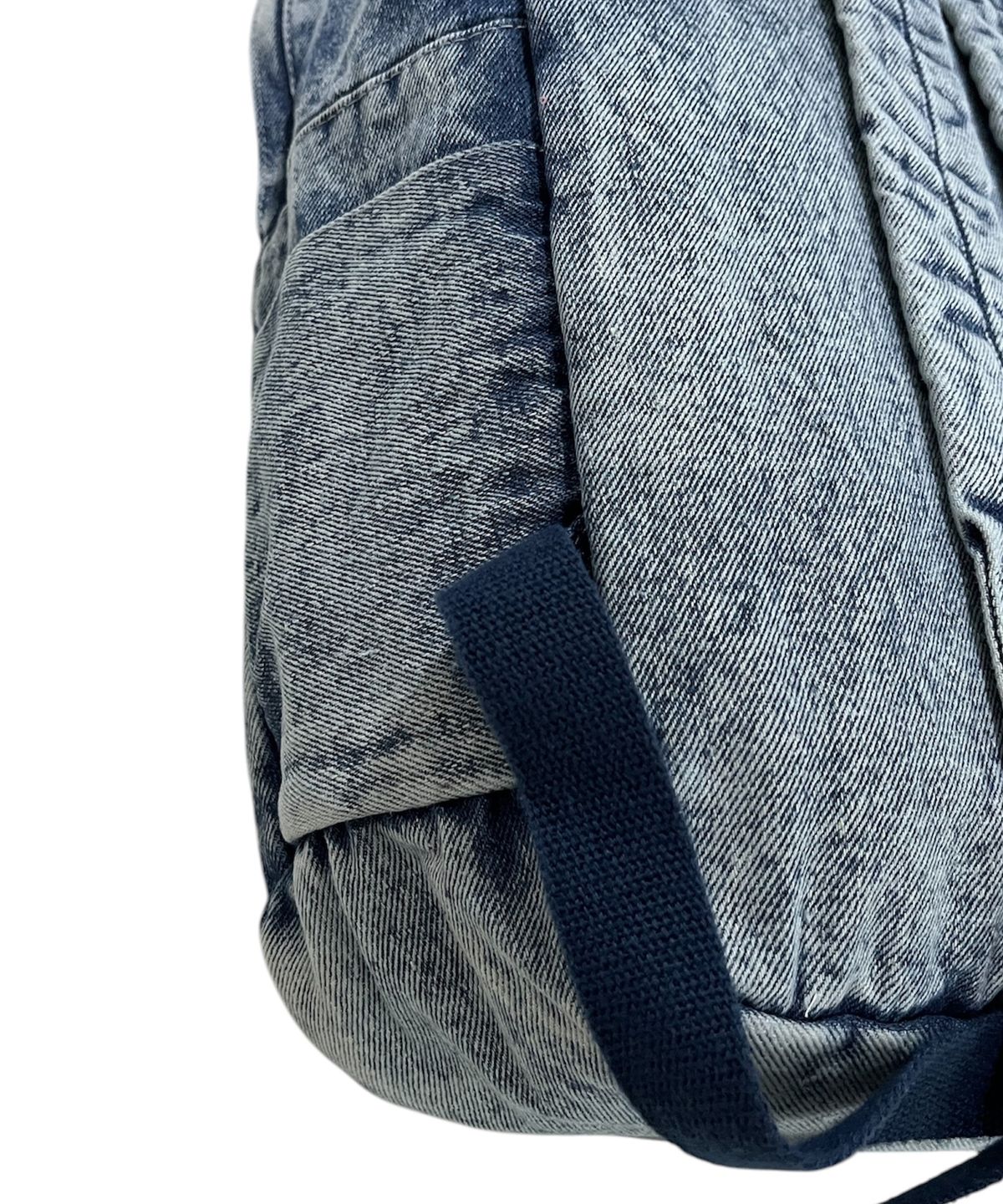 스케이터락(SK8ER ROCK) Doodle Star Denim Backpack ((blue))