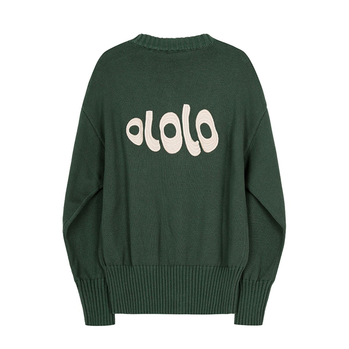 올롤로(OLOLO) LS Augustine Cardigan - Green