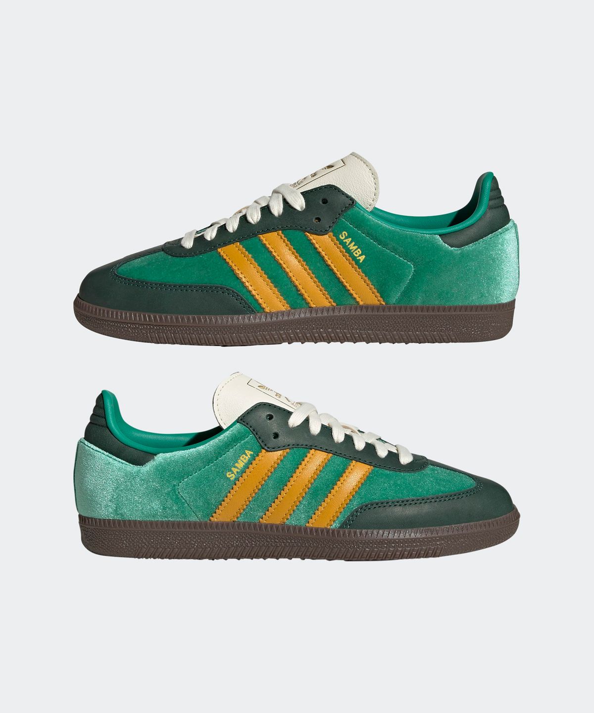 아디다스(ADIDAS) 삼바 OG - 그린:프리러브옐로우 / JI2681
