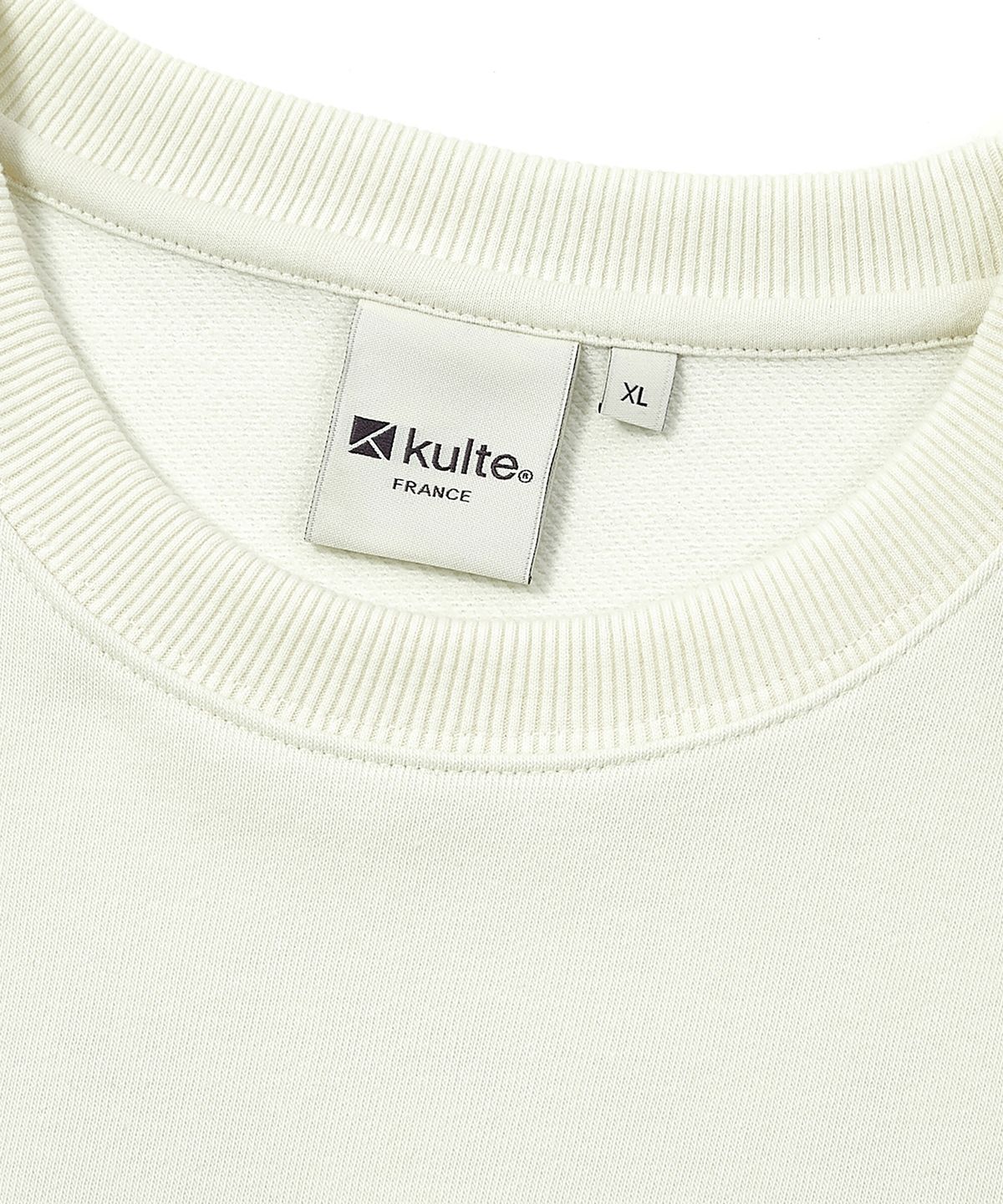 쿨트(KULTE) MARSEILLE ARTIST CREWNECK IVORY