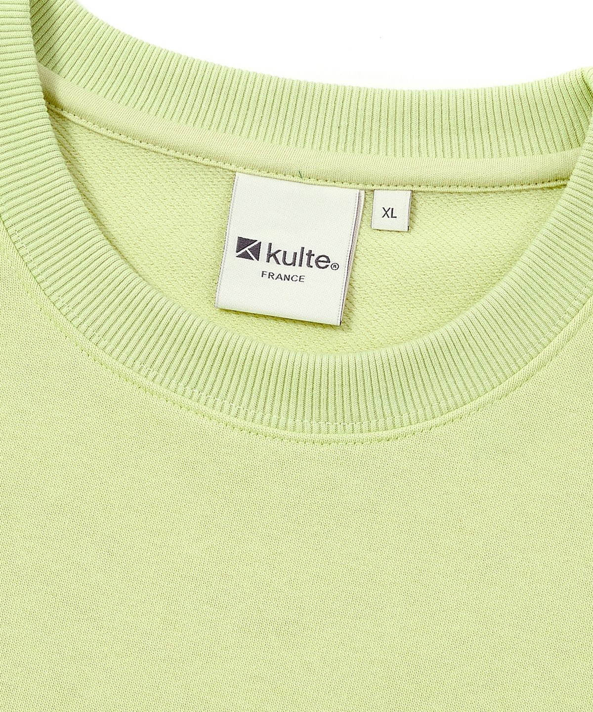 쿨트(KULTE) NEW SOUNDS CREWNECK LIME