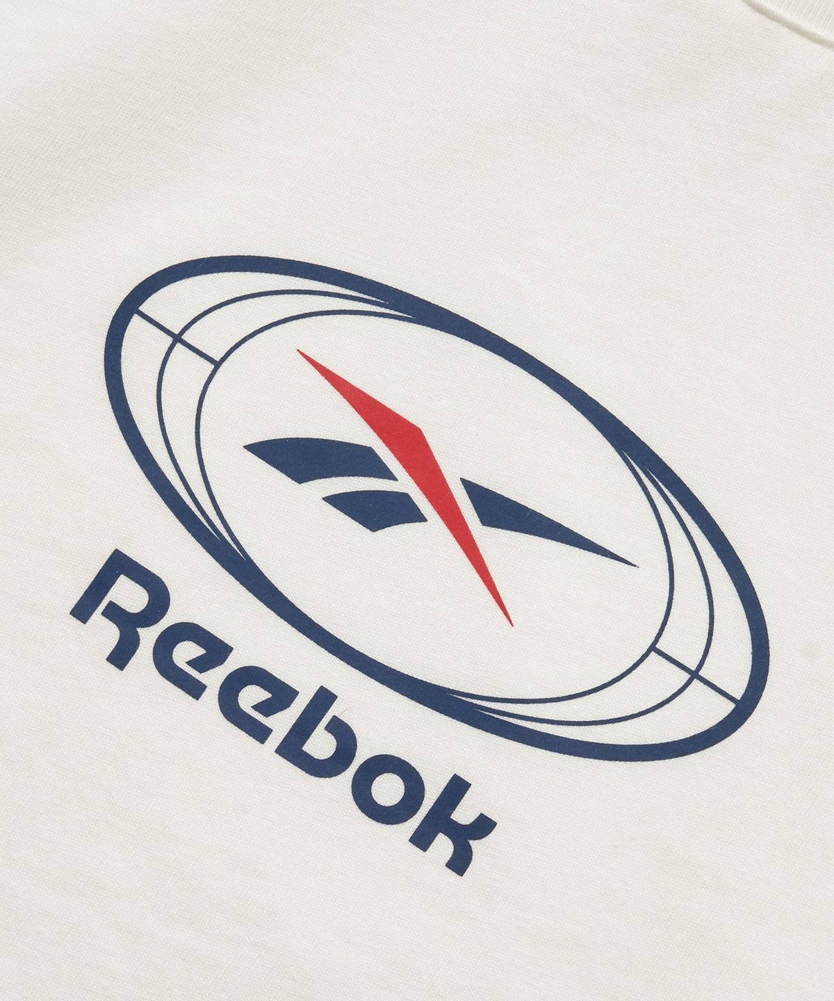 리복(REEBOK) 일립스 세미 크롭 티셔츠 (W) - 화이트