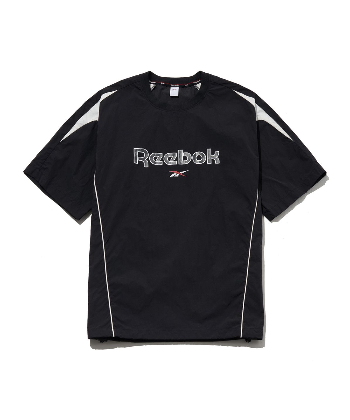 리복(REEBOK) 일립스 반팔 피스테 - 블랙