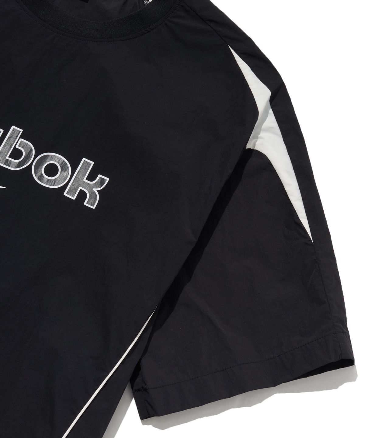 리복(REEBOK) 일립스 반팔 피스테 - 블랙