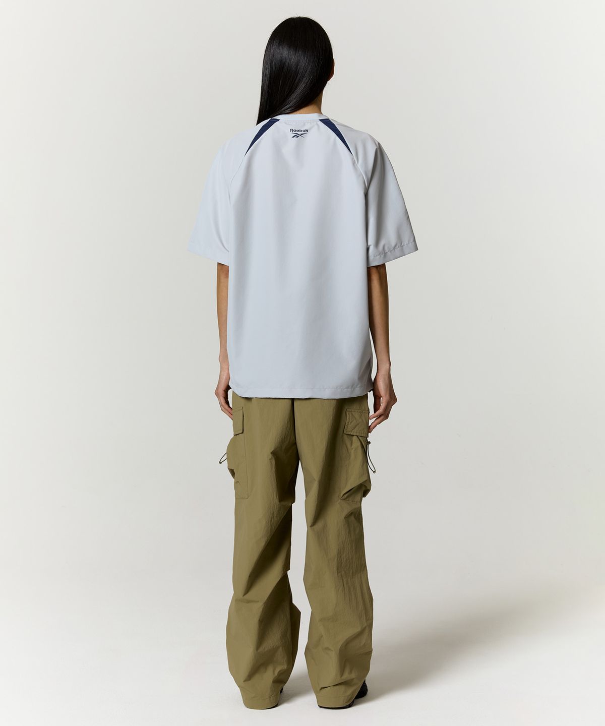 리복(REEBOK) 일립스 반팔 피스테 - 그레이