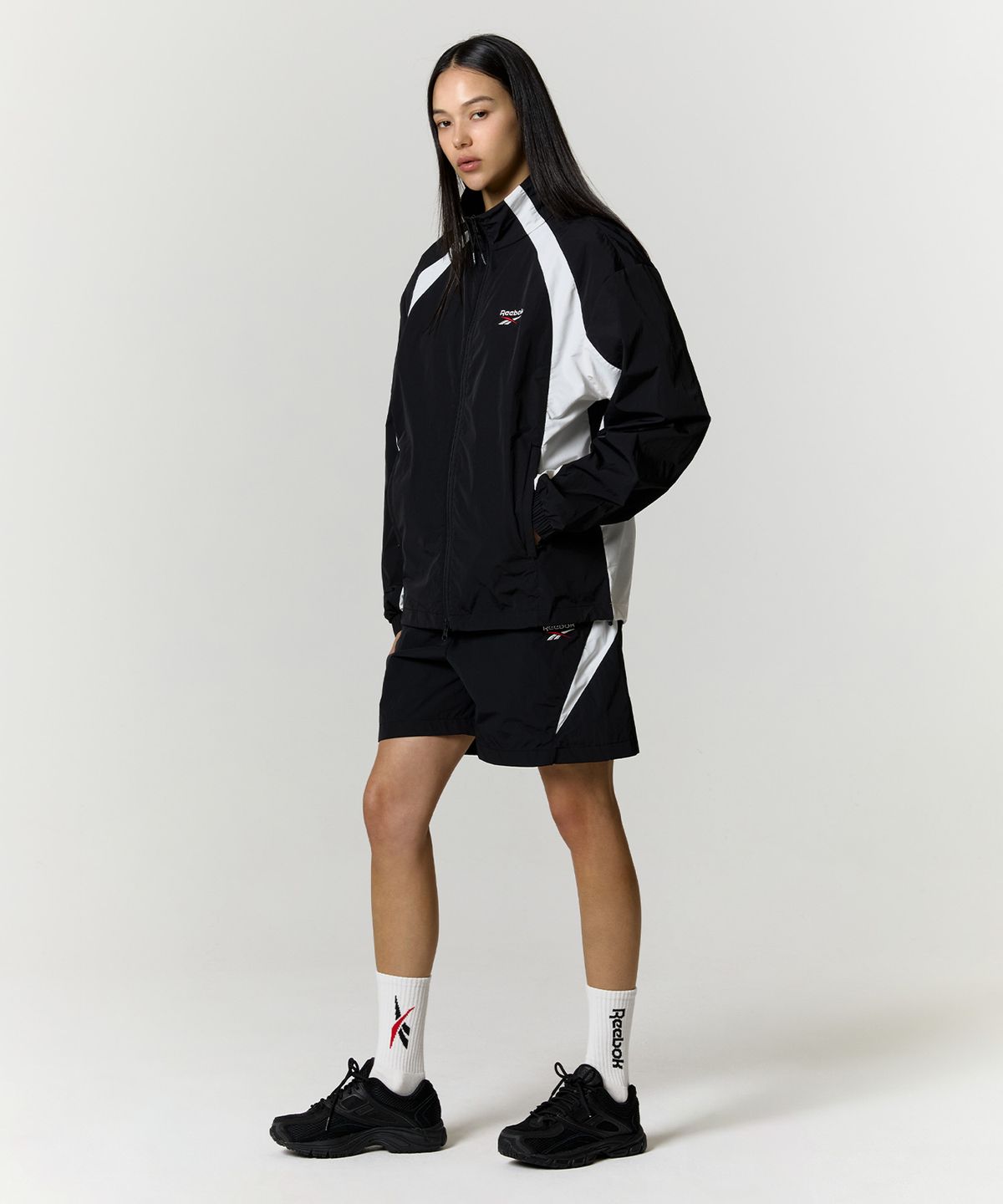 리복(REEBOK) 일립스 쇼츠 - 블랙