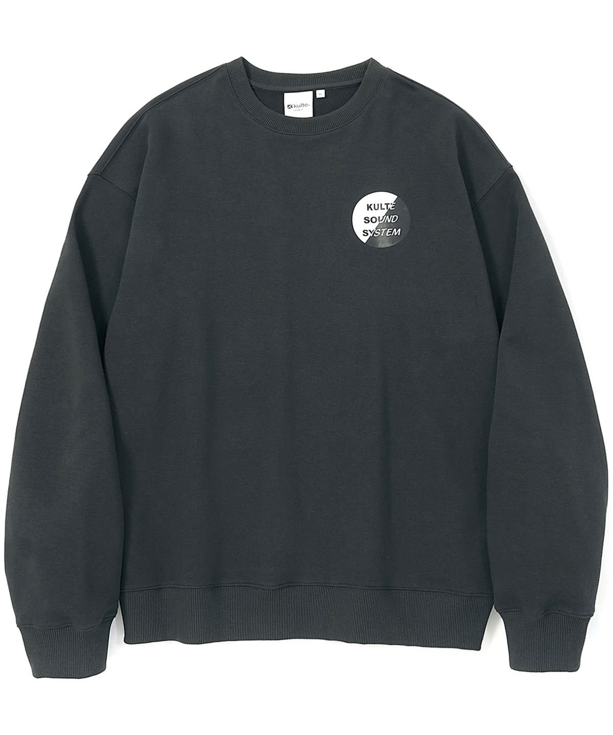 쿨트(KULTE) SOUND SYSTEM CREWNECK GREY