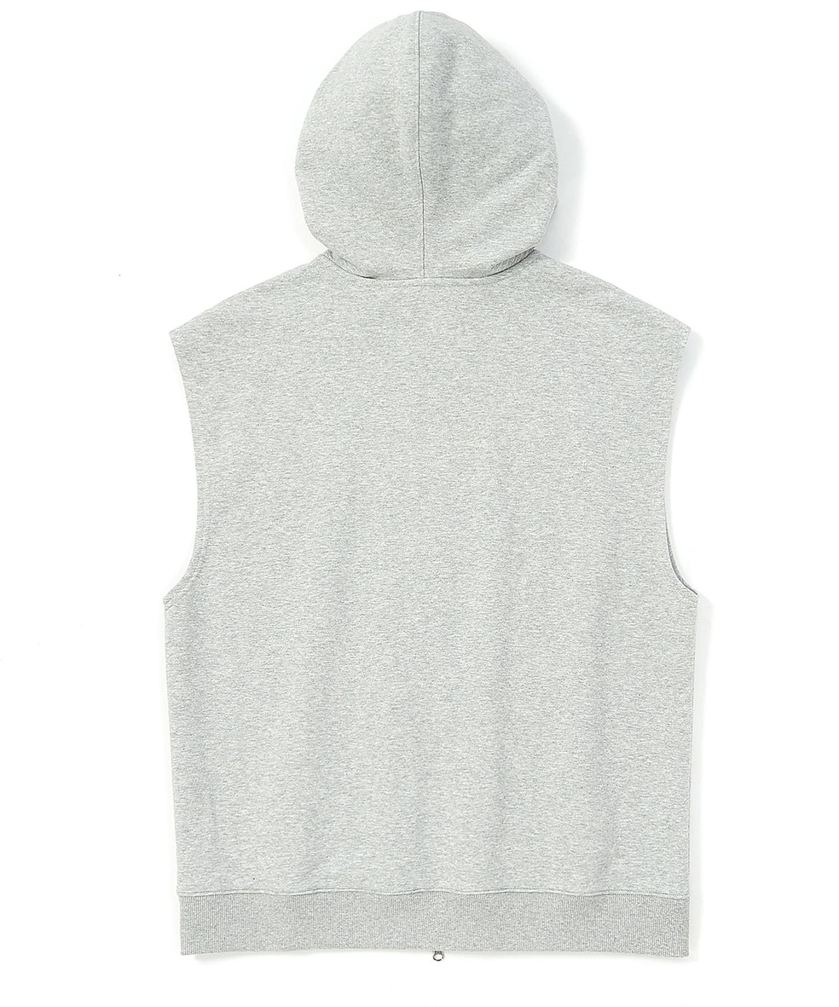 쿨트(KULTE) PALM TREE HOOD VEST MGREY