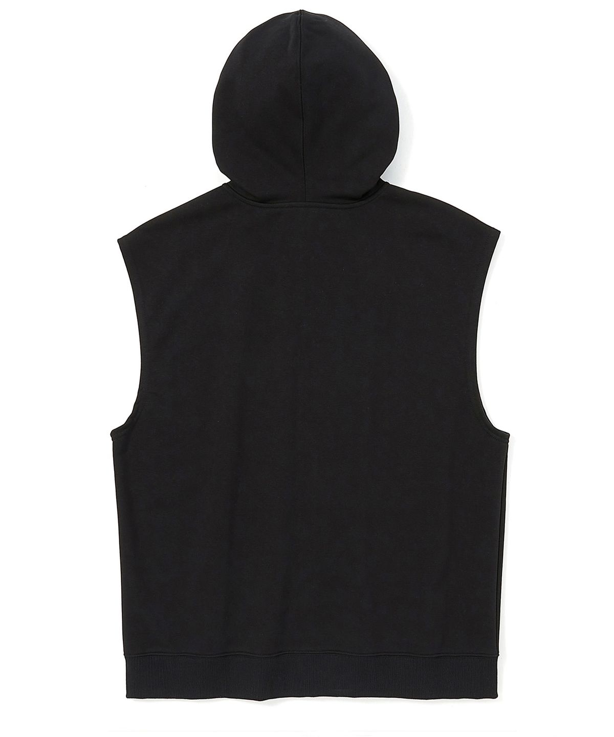 쿨트(KULTE) PALM TREE HOOD VEST BLACK