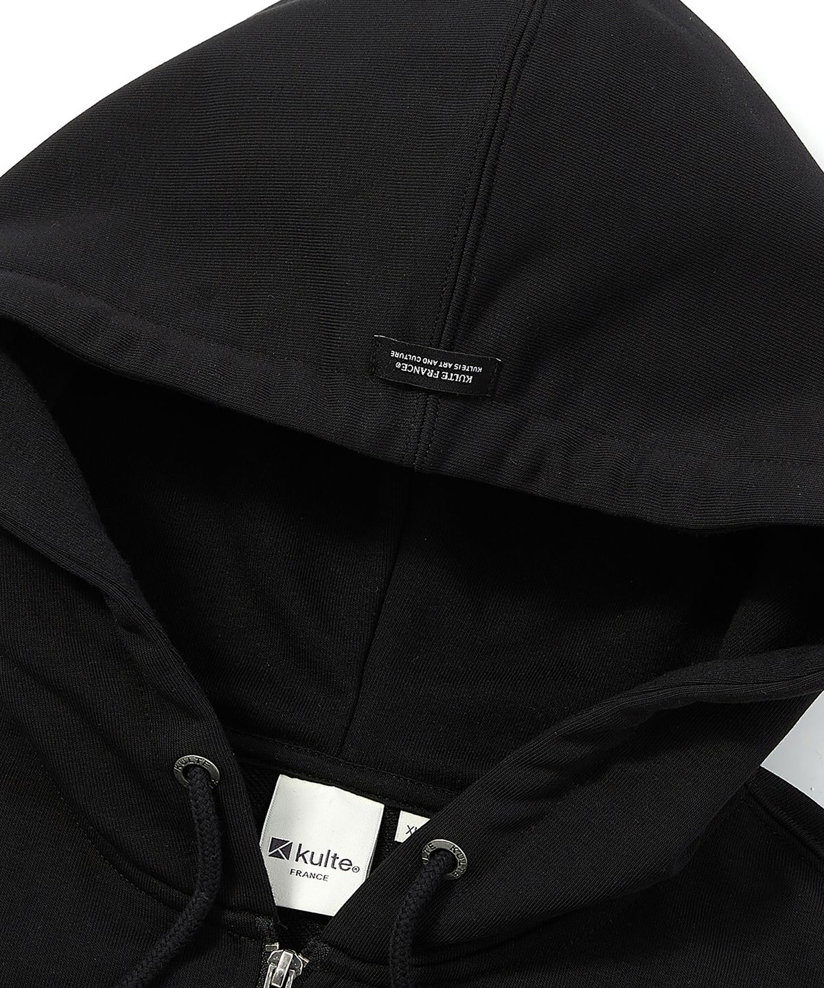 쿨트(KULTE) PALM TREE HOOD VEST BLACK
