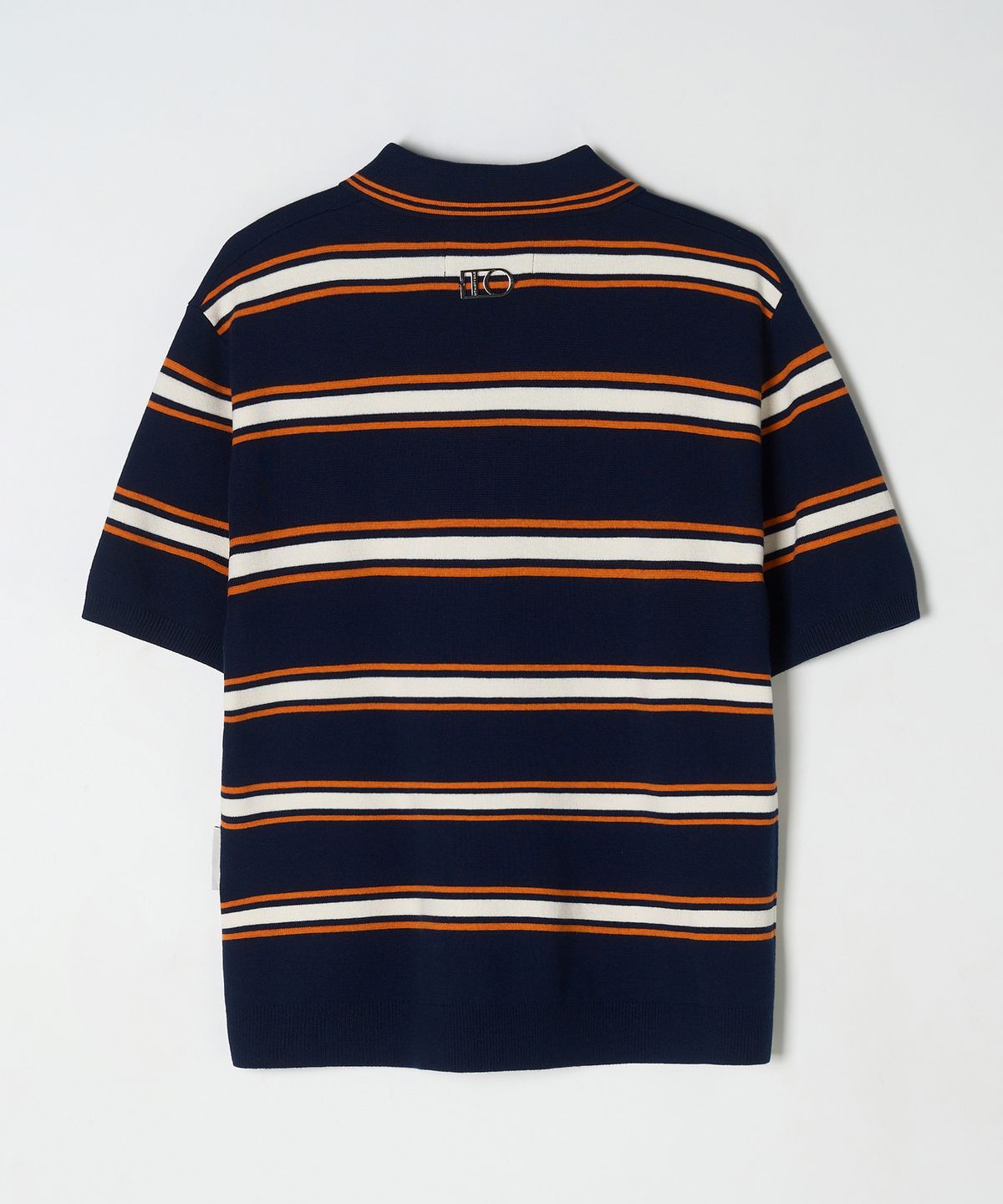 디써티원(DTHIRTYONE) (WOMAN) Multi Stripe Sweater (Navy)