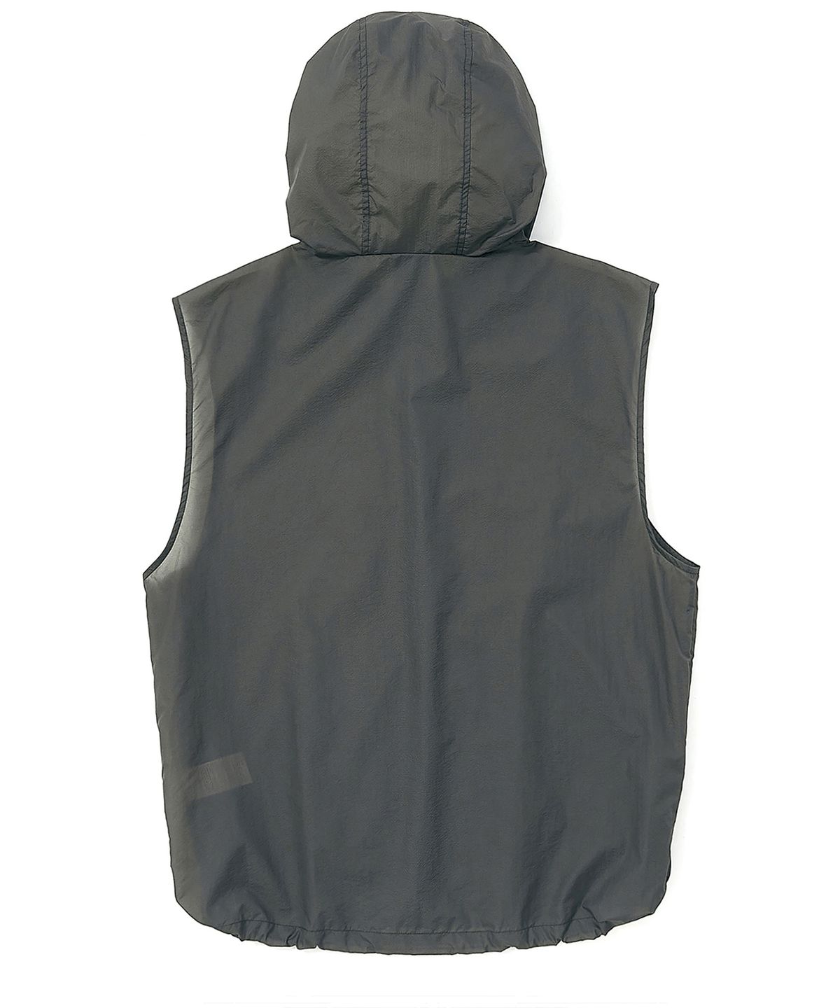 쿨트(KULTE) UTILITY NYLON HOOD VEST GREY